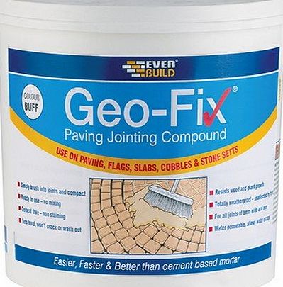 EVERBLD Everbuild GEOFIX20G Geo-Fix Paving Mortar 20Kg - Grey