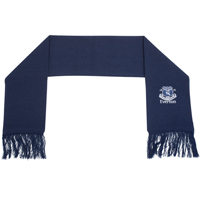 Essential Crest Scarf - Navy.