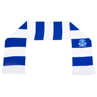 Essentials Bar Scarf - Everton Blue/White.