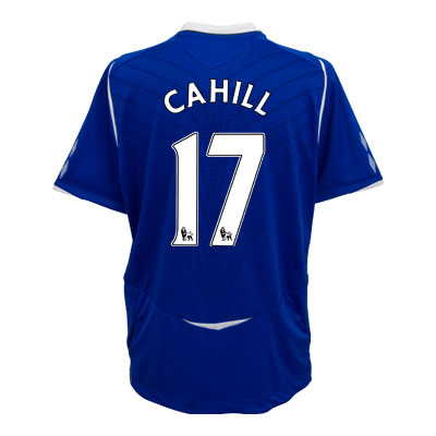 Umbro 08-09 Everton home (Cahill 17)