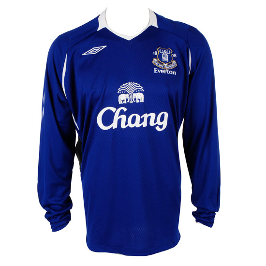 Umbro 08-09 Everton L/S home