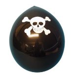 11 Inch Latex Balloons Pirate (Pk 10)