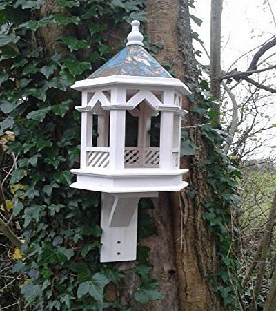 Everything Wildlife White Gothic Bird Table