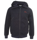 Dark Navy Hooded Ninja Jacket