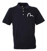 Indigo Pique Polo Shirt