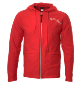 Red `Fishermans` Full Zip