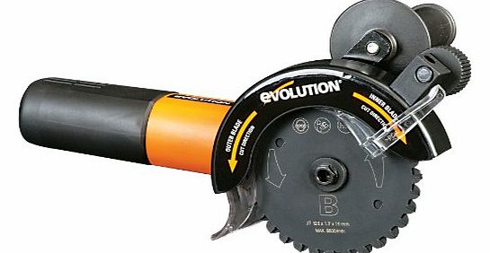 Evolution RAGE 125mm 110V Twin Multipurpose Twin Blade Saw