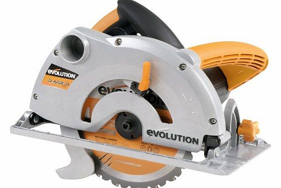 Evolution RAGE-B 110V 185m Multipurpose Circular Saw