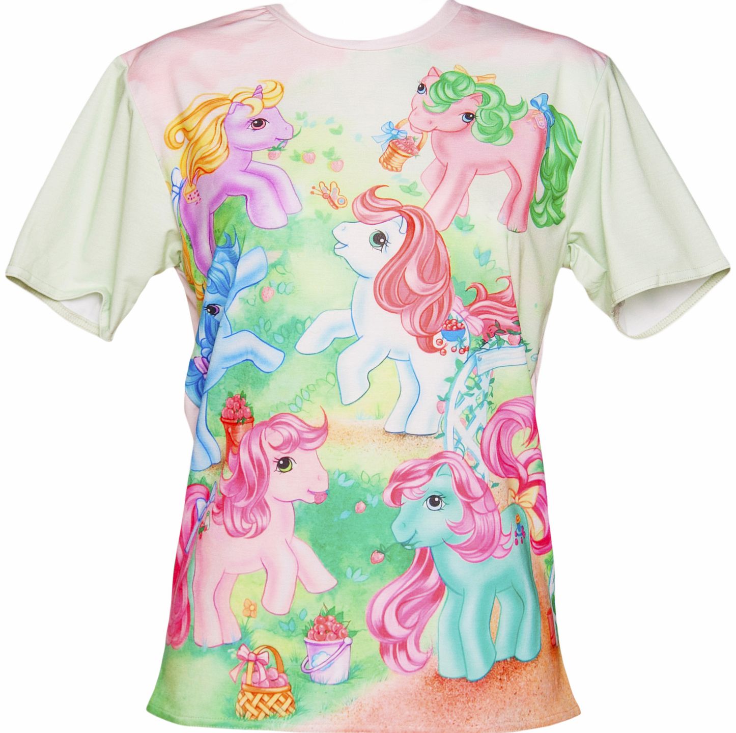 Unisex My Little Pony Vintage Scene