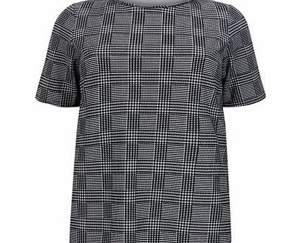 Inspire Black Check T-Shirt 3347025