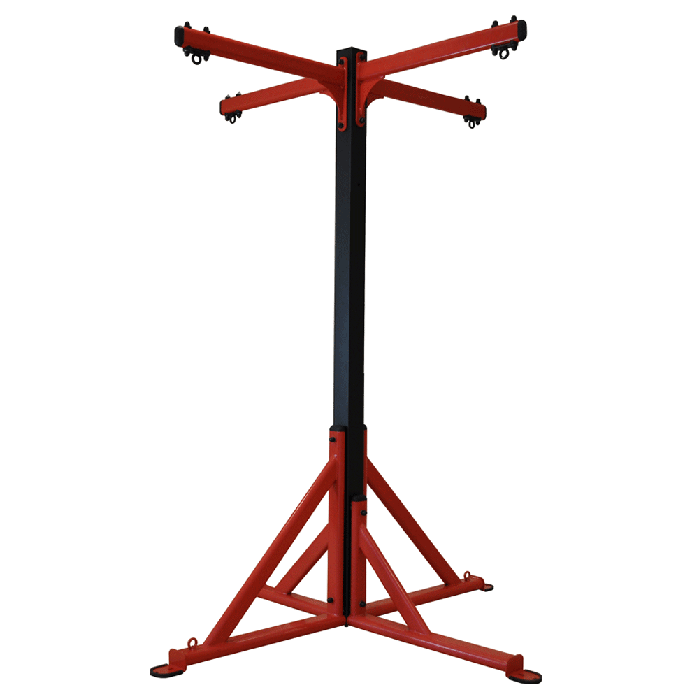 Exigo Ultimate 4 Station Boxing Frame - 4 Bag Arms