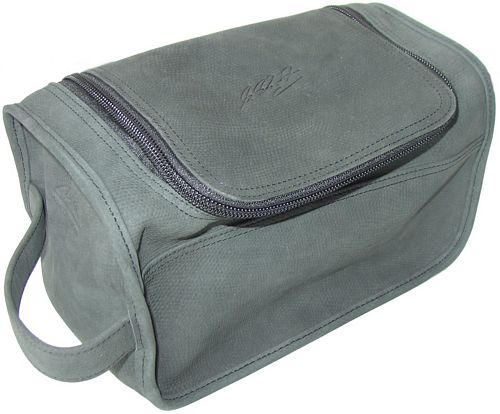 Michael Schumacher Suede Wash Bag