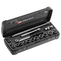 18 Piece 3/8 Square Drive Socket Set