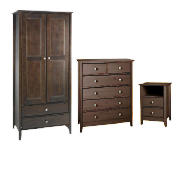 Chocolate Bedroom Furniture Package