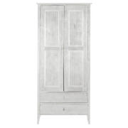 Double Wardrobe, White