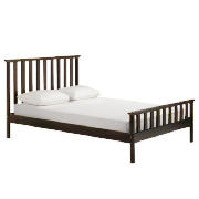 king bedstead, Chocolate & Silentnight