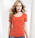 Pure Cotton Scoop Neck T-Shirt