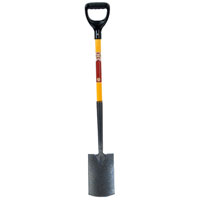 Faithfull Border Garden Spade Fibre Glass Shaft