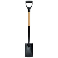 Faithfull Border Garden Spade Pyd Grip