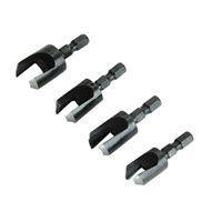 Faithfull Plug Cutter Set (4)