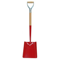 Faithfull Solid Socket Shovel Square 2Myd