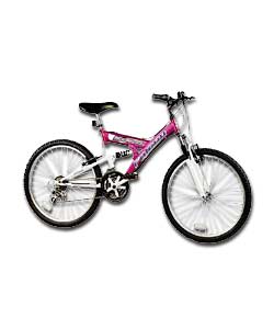 Kora Girls 24in Dual Suspension Cycle