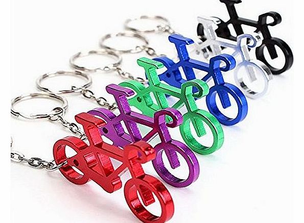 Bottle Wine Beer Opener Tool Novelty Bike Bicycle Keychain Keyring 1PCS