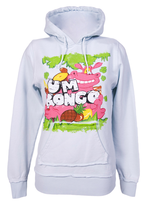 Ladies Heavyweight Um Bongo Hoodie from Famous