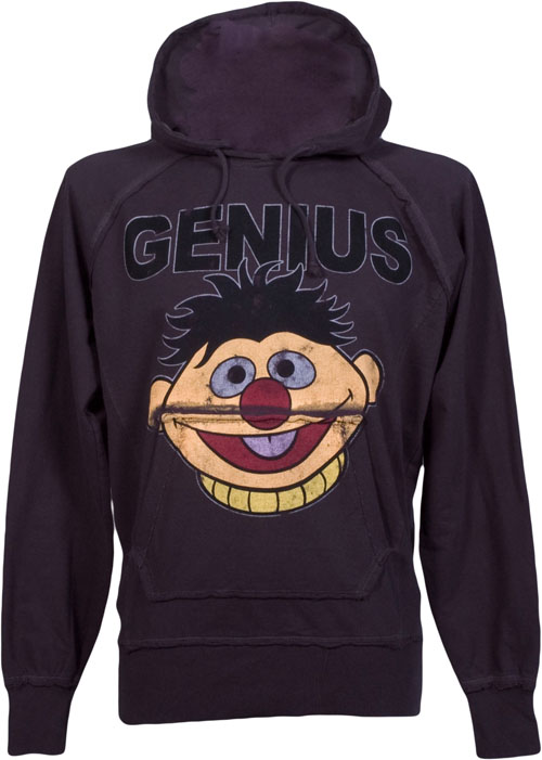 Mens Lightweight Ernie Genius Hoodie from