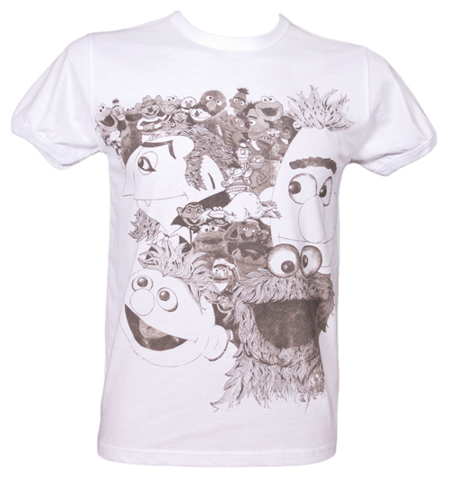 Mens Sesame Street Revolver T-Shirt from