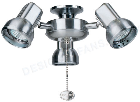 Roma stainless steel ceiling fan light