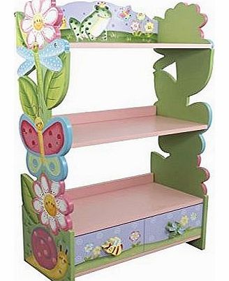 Fantasy Fields By Teamson Teamson Magic Garden Book Shelf with Drawer