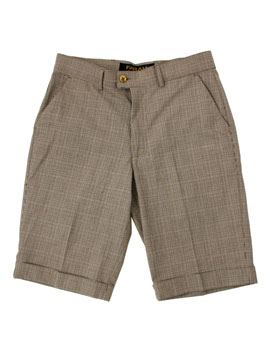 Grey/Yellow Kelly Plaid Shorts