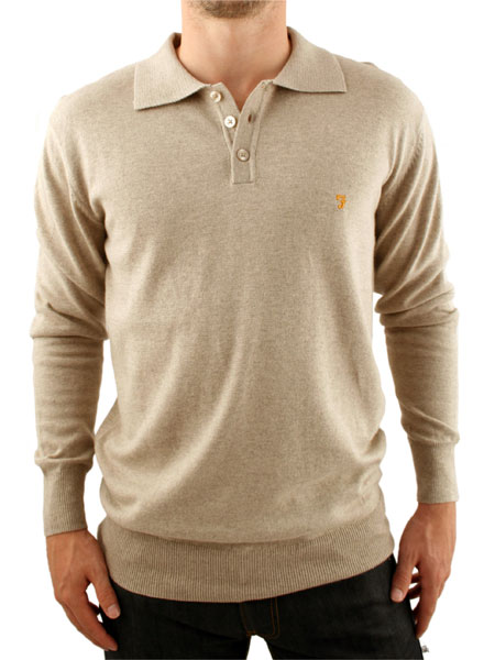 Oatmeal Biggins Longsleeve Knit