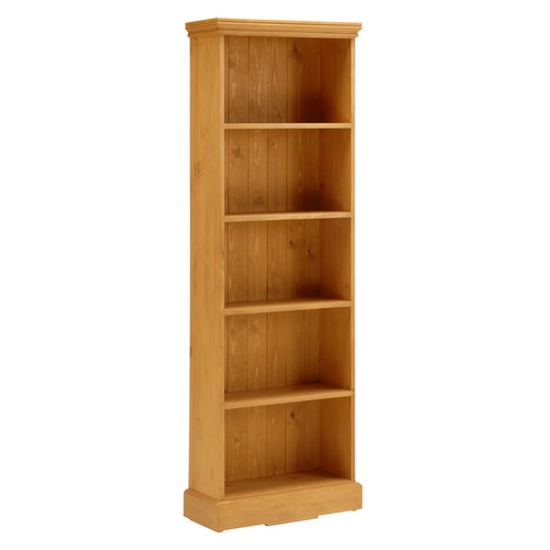 Farmhouse Narrow Pine Bookcase (6Ft) 916.198W