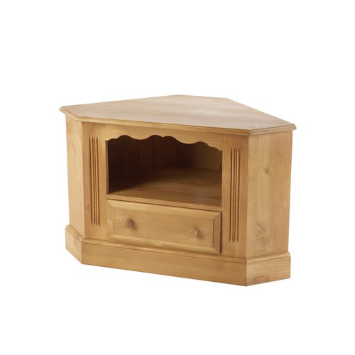 Farmhouse Corner Pine TV Stand 915.093W