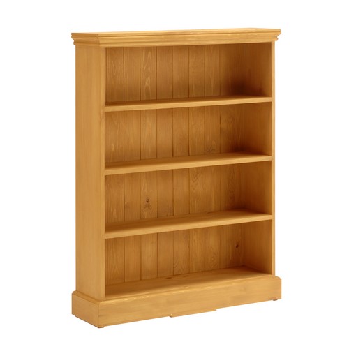 Farmhouse Wide Pine Bookcase (4Ft) 916.212W