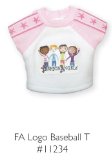 Fashion Angels Livings Dolls Clothes - FA Logo Baseball T Shirt