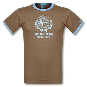 06-08 St Pauli Weltkulterbe Tee - Brown/Blue