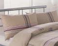 FCUK ribbon check pillow cases (pair)