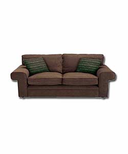 Felix Chocolate Large Sofa