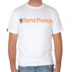 Mens Fenchurch Wordy Tee white