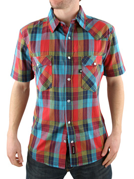 Red Hank Check Shirt