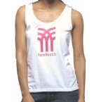 Womens Towne Basic Vest White