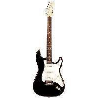 Squier Std Stratocaster- Black (Rose)