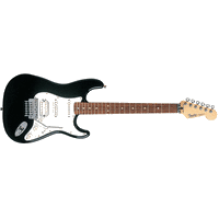 Standard Fat Strat FR RW, Black