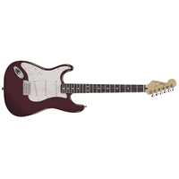 Standard Strat L/H RW, Mid Wine