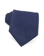 All Over FF Logo Woven Silk Tie