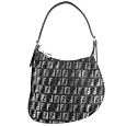 Black and Silver Zucchino Small Ostrik Bag