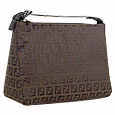 Brown and Black Zucchino Handbag